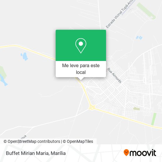 Buffet Mirian Maria mapa