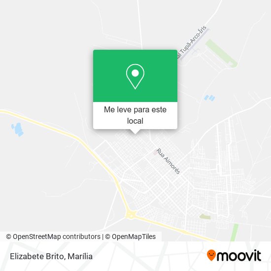 Elizabete Brito mapa