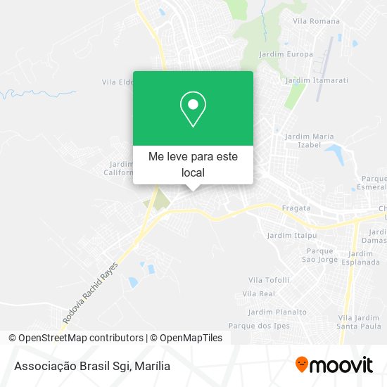 Associação Brasil Sgi mapa