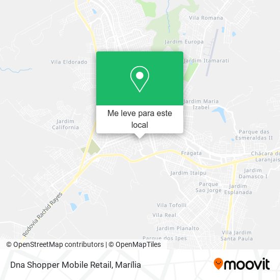 Dna Shopper Mobile Retail mapa
