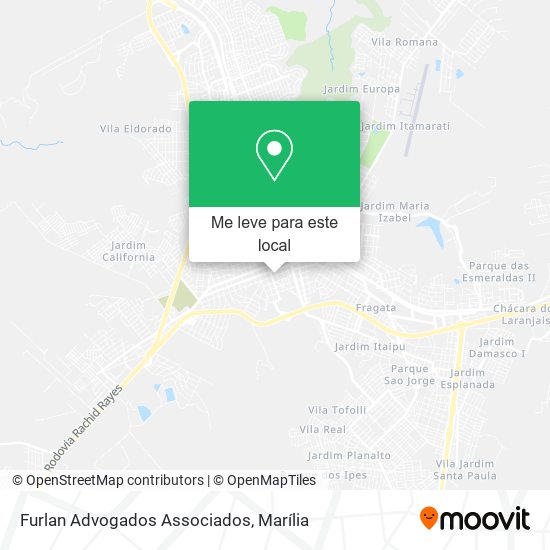 Furlan Advogados Associados mapa