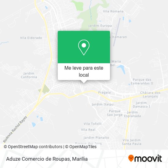 Aduze Comercio de Roupas mapa