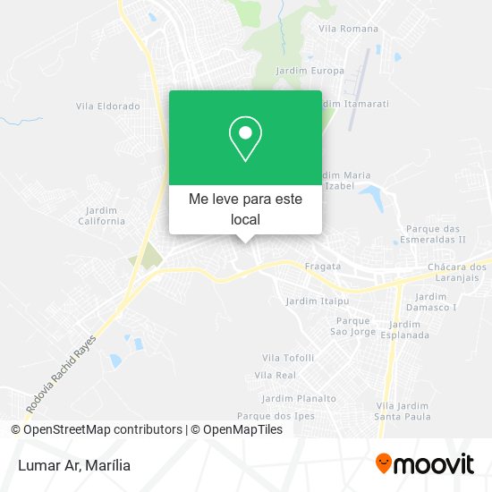 Lumar Ar mapa