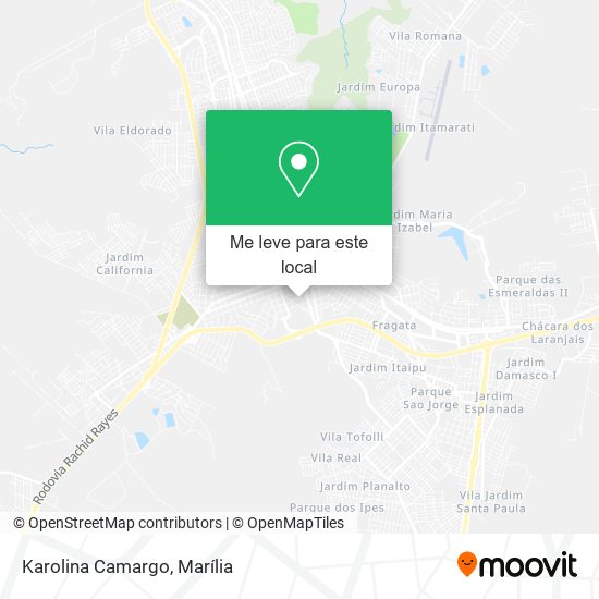 Karolina Camargo mapa