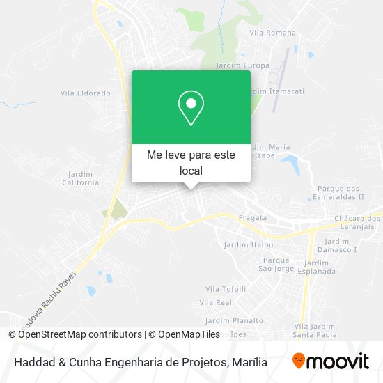 Haddad & Cunha Engenharia de Projetos mapa