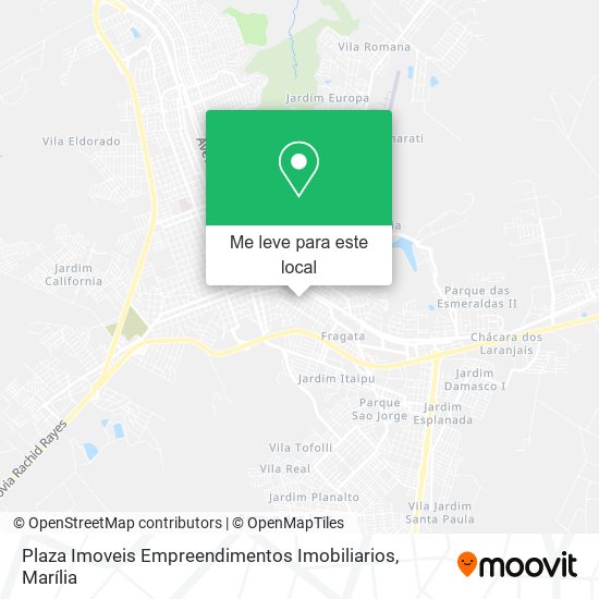Plaza Imoveis Empreendimentos Imobiliarios mapa