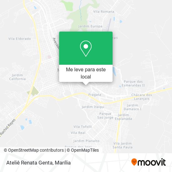 Ateliê Renata Genta mapa