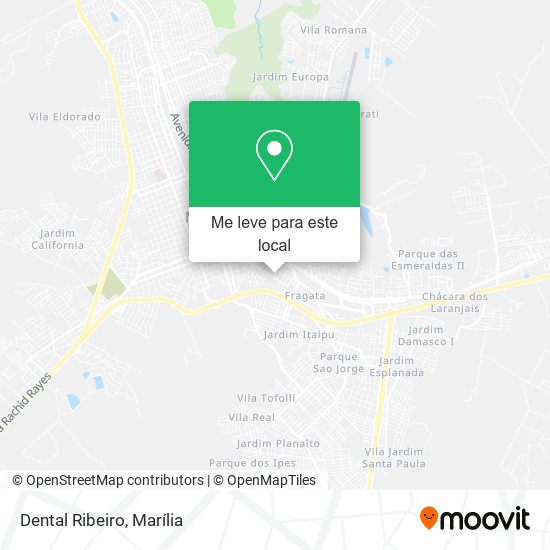Dental Ribeiro mapa