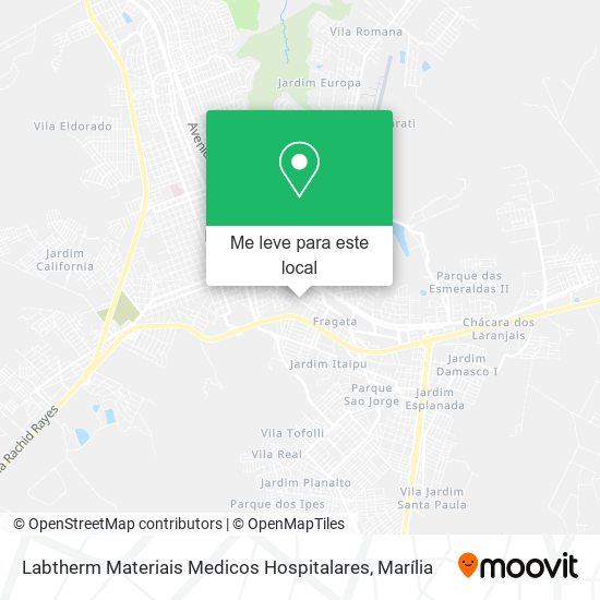 Labtherm Materiais Medicos Hospitalares mapa