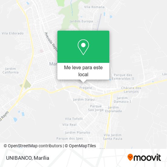 UNIBANCO mapa