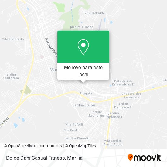 Dolce Dani Casual Fitness mapa