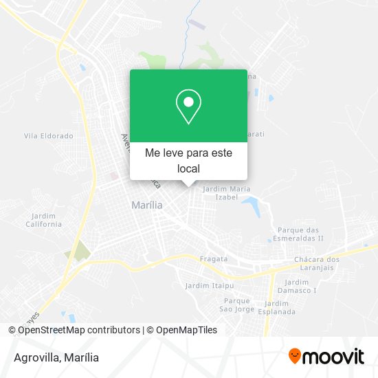 Agrovilla mapa