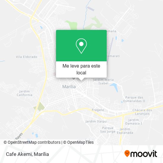 Cafe Akemi mapa