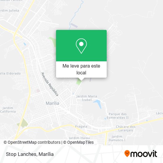 Stop Lanches mapa