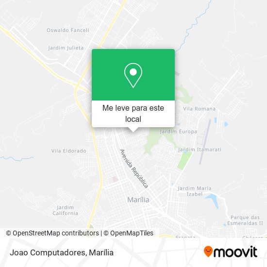 Joao Computadores mapa