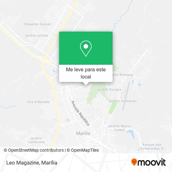 Leo Magazine mapa