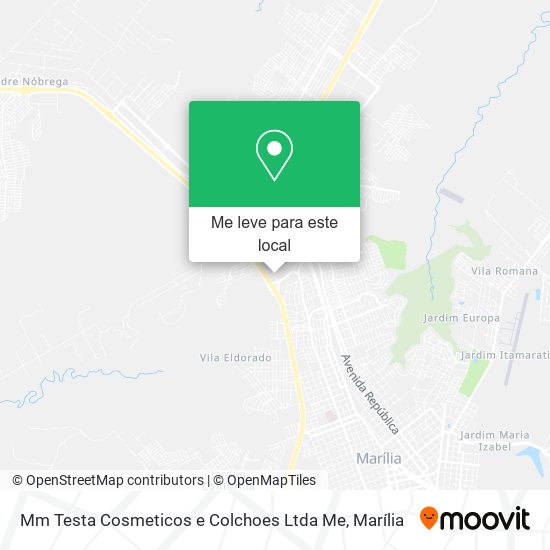 Mm Testa Cosmeticos e Colchoes Ltda Me mapa