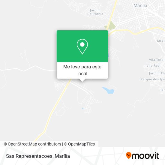 Sas Representacoes mapa