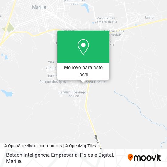Betach Inteligencia Empresarial Fisica e Digital mapa