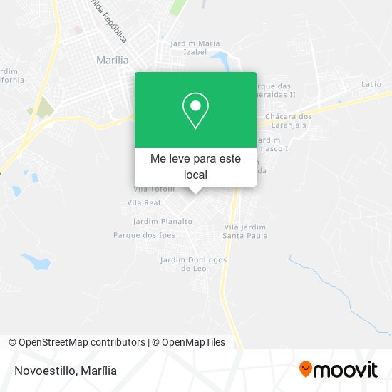 Novoestillo mapa