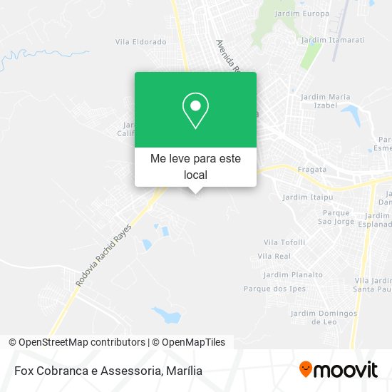Fox Cobranca e Assessoria mapa