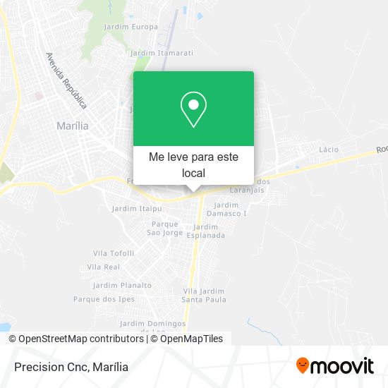 Precision Cnc mapa
