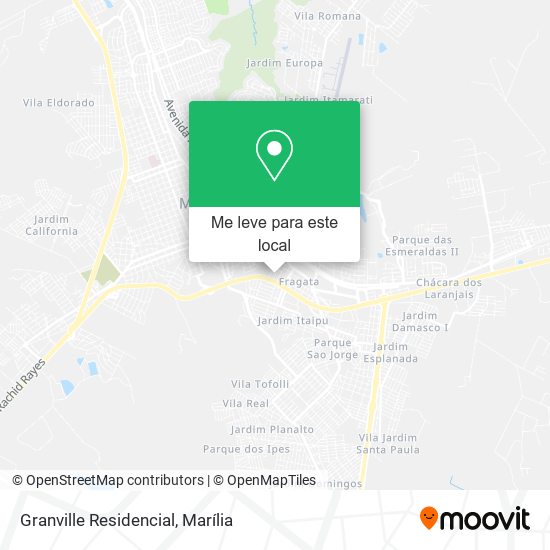 Granville Residencial mapa