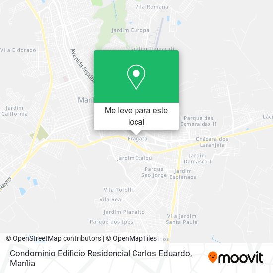 Condominio Edificio Residencial Carlos Eduardo mapa