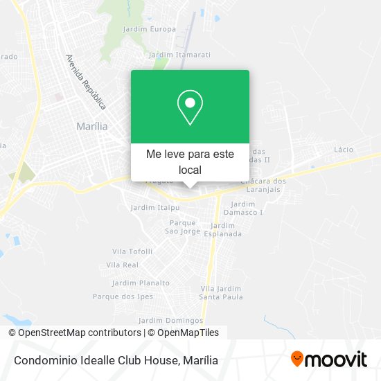 Condominio Idealle Club House mapa