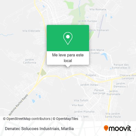 Denatec Solucoes Industriais mapa