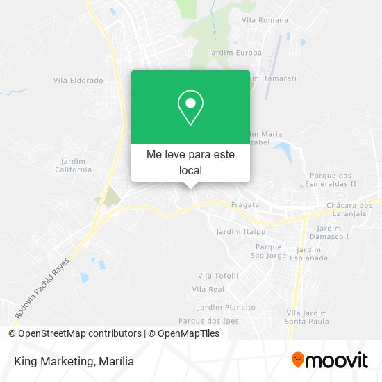 King Marketing mapa