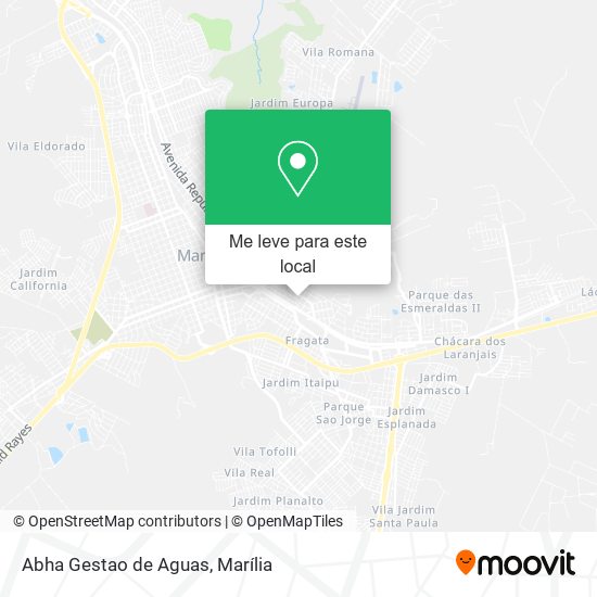 Abha Gestao de Aguas mapa