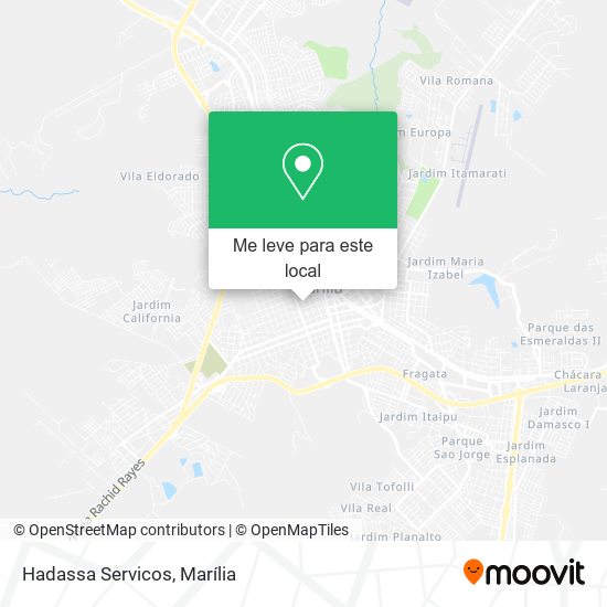 Hadassa Servicos mapa