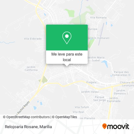 Relojoaria Rosane mapa