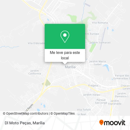 Dl Moto Peças mapa