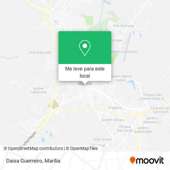 Daisa Guerreiro mapa