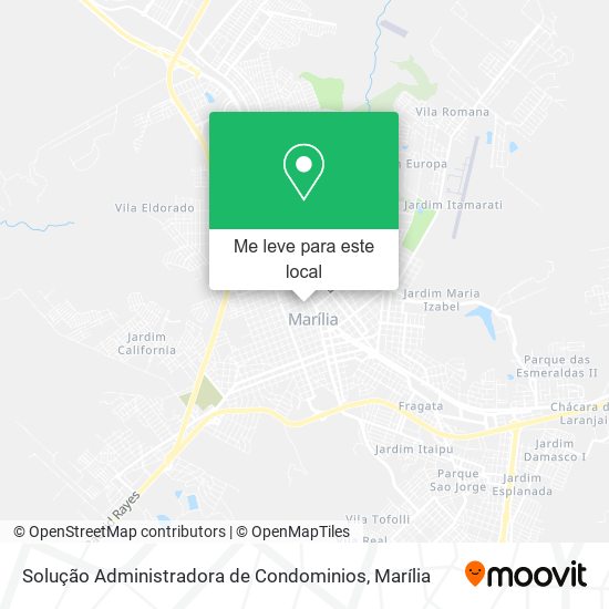 Solução Administradora de Condominios mapa