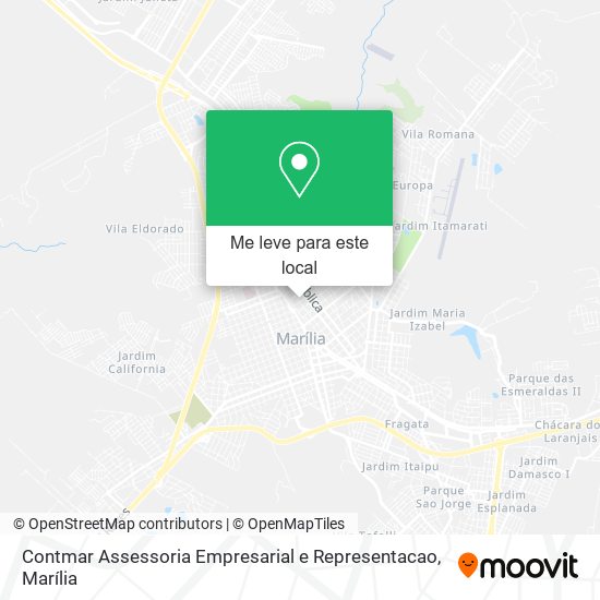 Contmar Assessoria Empresarial e Representacao mapa