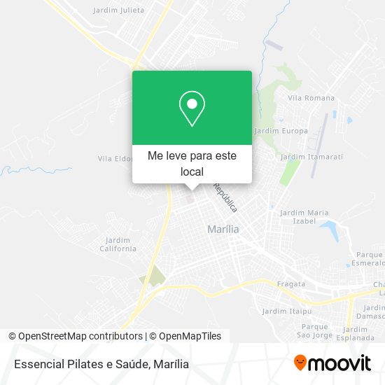 Essencial Pilates e Saúde mapa