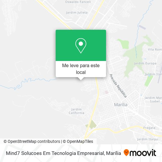 Mind7 Solucoes Em Tecnologia Empresarial mapa