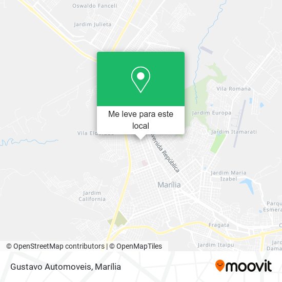 Gustavo Automoveis mapa