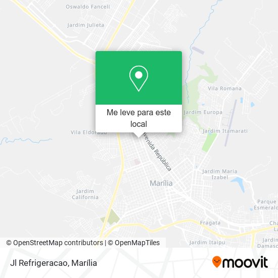 Jl Refrigeracao mapa
