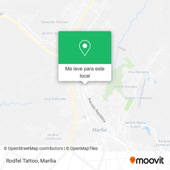 Rodfel Tattoo mapa
