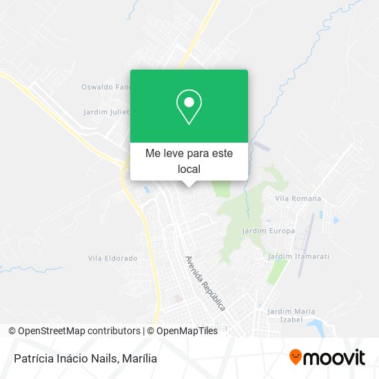 Patrícia Inácio Nails mapa