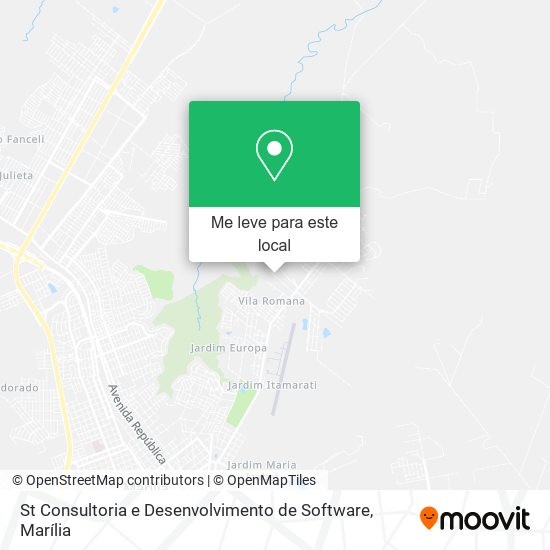 St Consultoria e Desenvolvimento de Software mapa