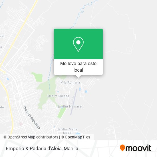 Empório & Padaria d'Aloia mapa