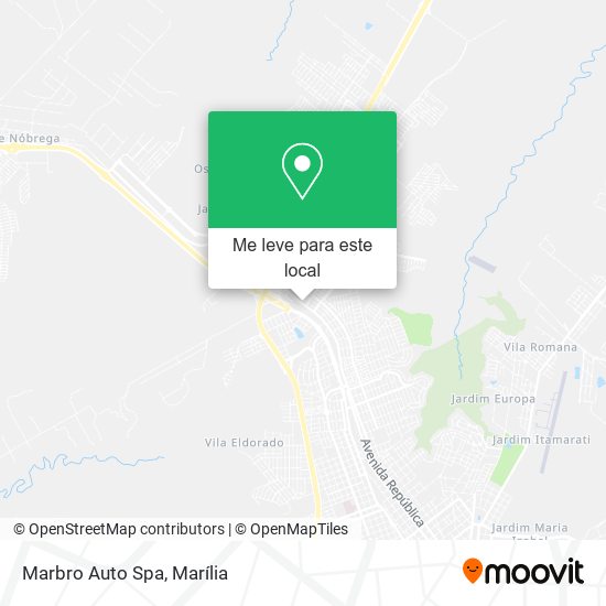 Marbro Auto Spa mapa