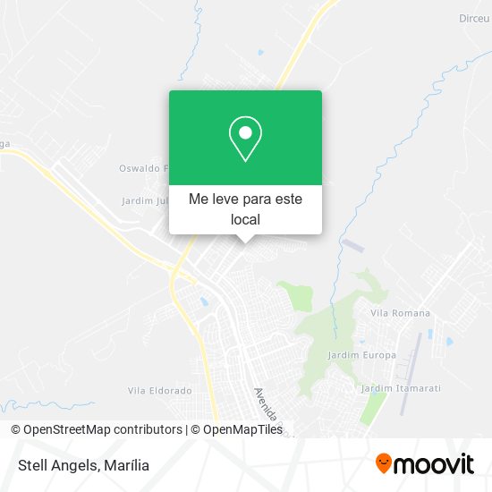 Stell Angels mapa