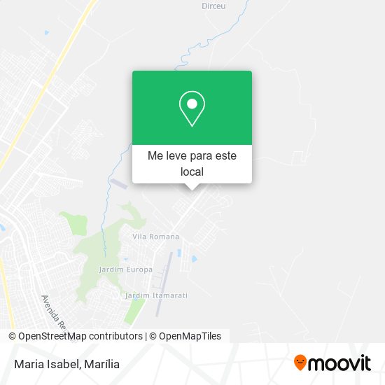 Maria Isabel mapa