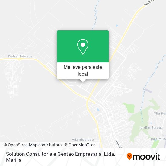 Solution Consultoria e Gestao Empresarial Ltda mapa